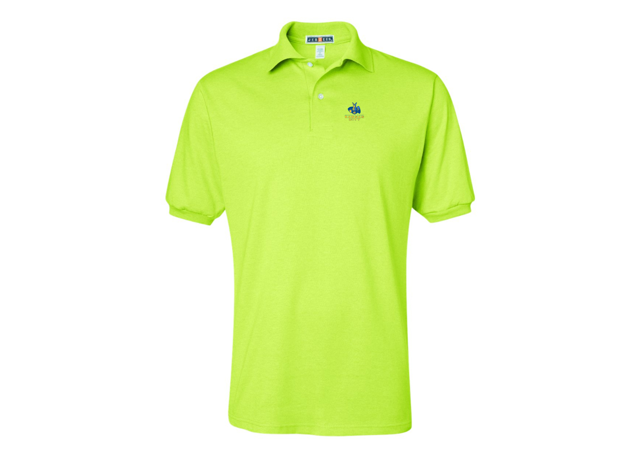 Men's UMKC Kangaroos JERZEES SpotShield polo